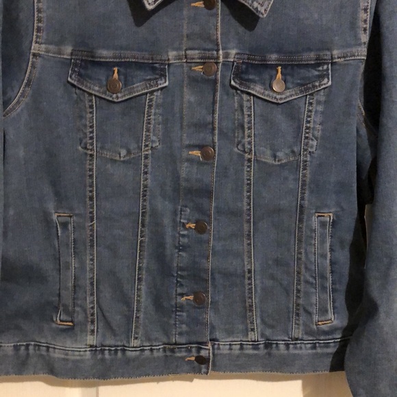 NWT TIME AND TRU  DENIM JACKET. SIZE XL( 16-18 ) - Picture 3 of 3